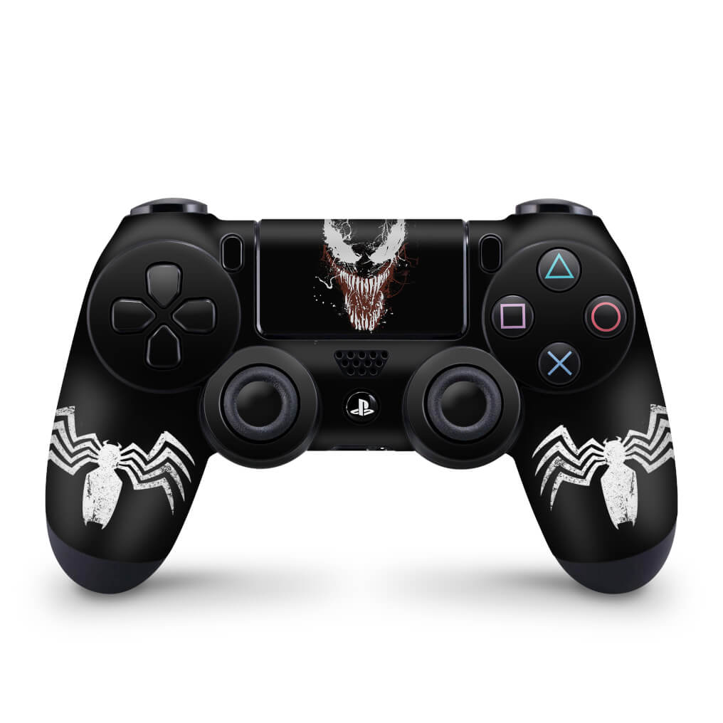 Skin Anti-Rage PS4 Controle - Venom - Pop Arte Skins