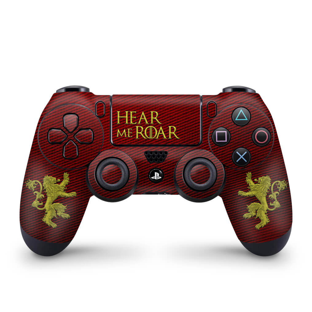 Skin Anti-Rage PS4 Controle - Game Of Thrones Lannister
