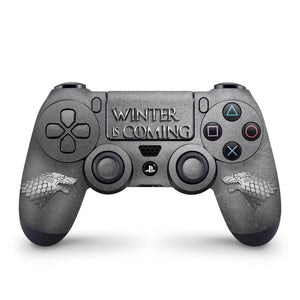Skin Anti-Rage PS4 Controle - Game Of Thrones Stark - Pop Arte Skins