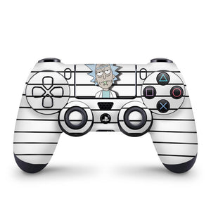 Skin Anti-Rage PS4 Controle - Rick Rick and Morty - Pop Arte Skins