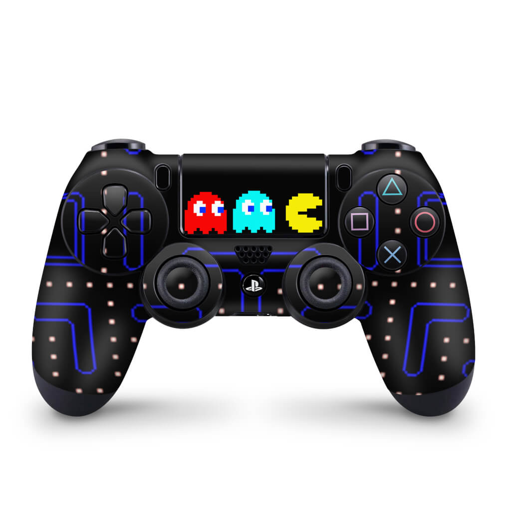 Skin Anti-Rage PS4 Controle - Pac Man - Pop Arte Skins