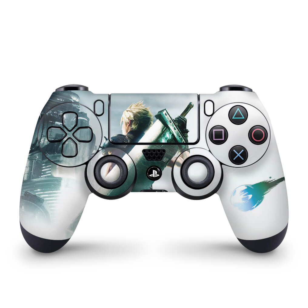 Skin Anti-Rage PS4 Controle - Final Fantasy 7 Remake - Pop Arte Skins