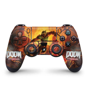 Skin Anti-Rage PS4 Controle - Doom Eternal - Pop Arte Skins