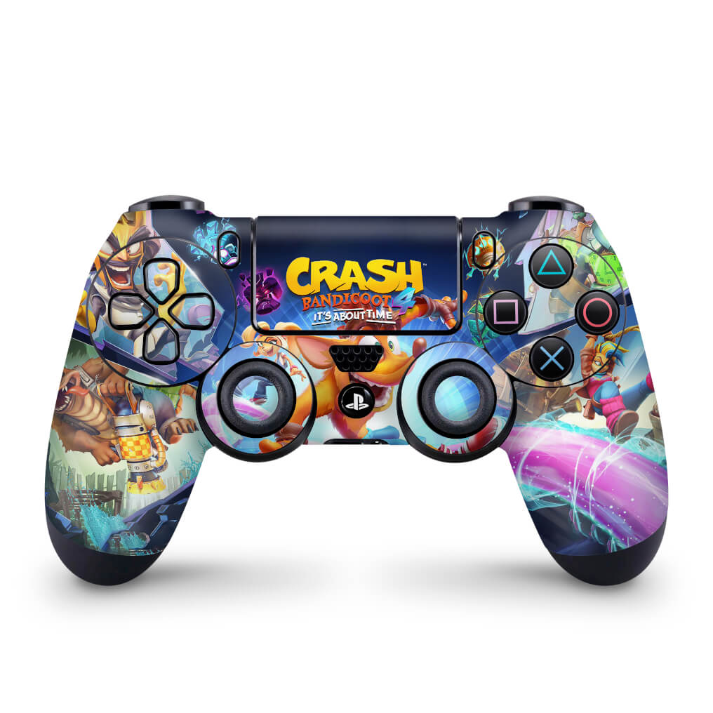 Skin Anti-Rage PS4 Controle - Crash Bandicoot 4