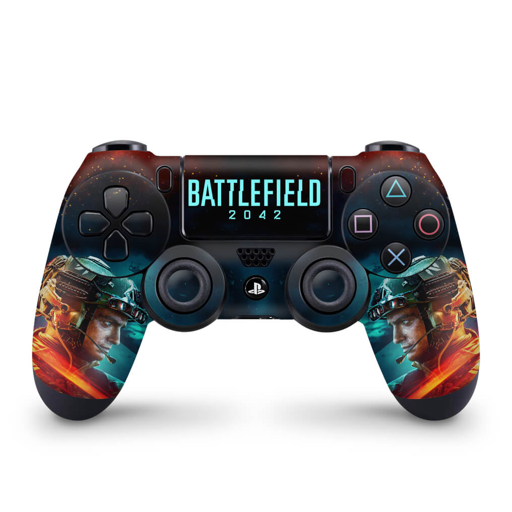 Skin Anti-Rage PS4 Controle - Battlefield 2042 - Pop Arte Skins