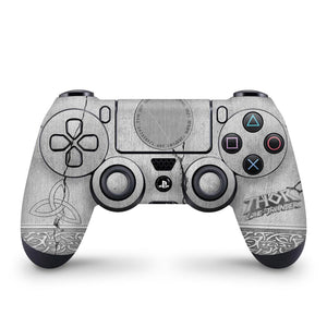 Skin Anti-Rage PS4 Controle - Mjolnir Thor Amor e Trovão - Pop Arte Skins