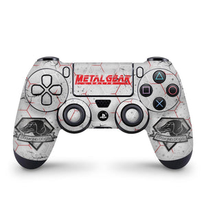 Skin Anti-Rage PS4 Controle - Metal Gear Solid - Pop Arte Skins