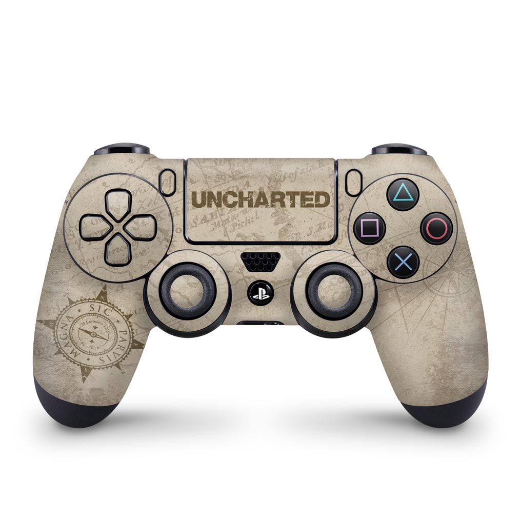 Skin Anti-Rage PS4 Controle - Uncharted - Pop Arte Skins