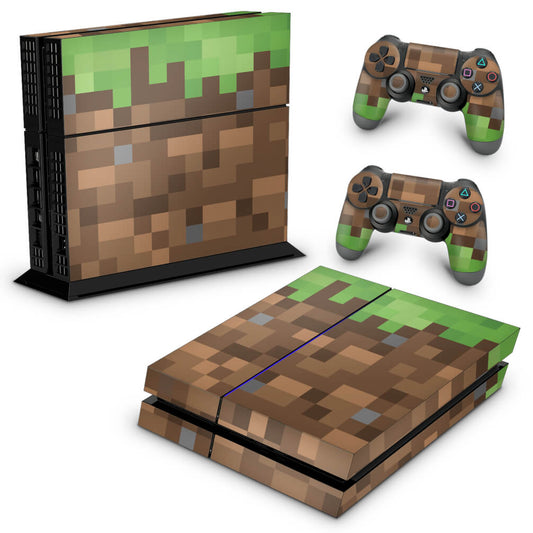 Skin Anti-Rage PS4 Fat - Minecraft