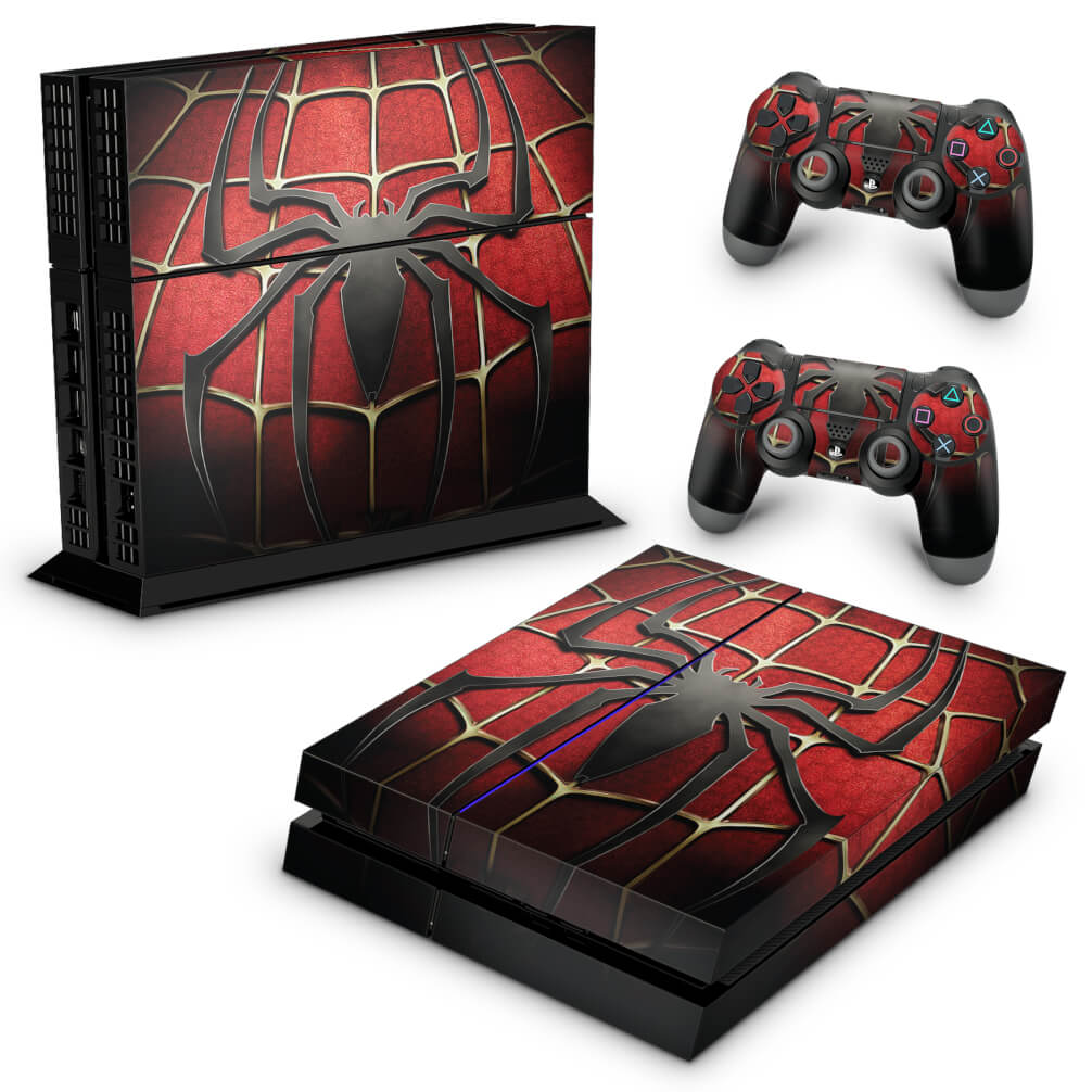 Skin Anti-Rage PS4 Fat - Spider Man - Homem Aranha