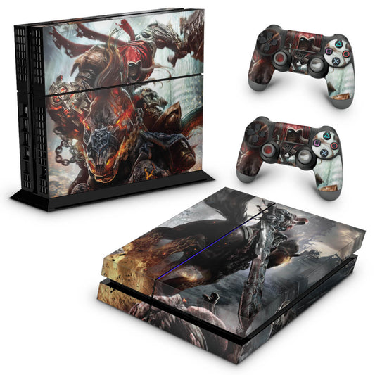 Skin Anti-Rage PS4 Fat - Darksiders - Wrath of War