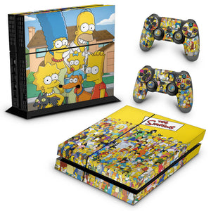 Skin Anti-Rage PS4 Fat - The Simpsons - Pop Arte Skins
