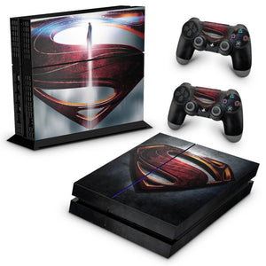 Skin Anti-Rage PS4 Fat - Superman - Super Homem - Pop Arte Skins