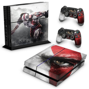 Skin Anti-Rage PS4 Fat - God of War #A - Pop Arte Skins