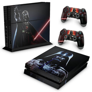Skin Anti-Rage PS4 Fat - Star Wars - Darth Vader - Pop Arte Skins
