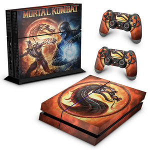 Skin Anti-Rage PS4 Fat - Mortal Kombat - Pop Arte Skins