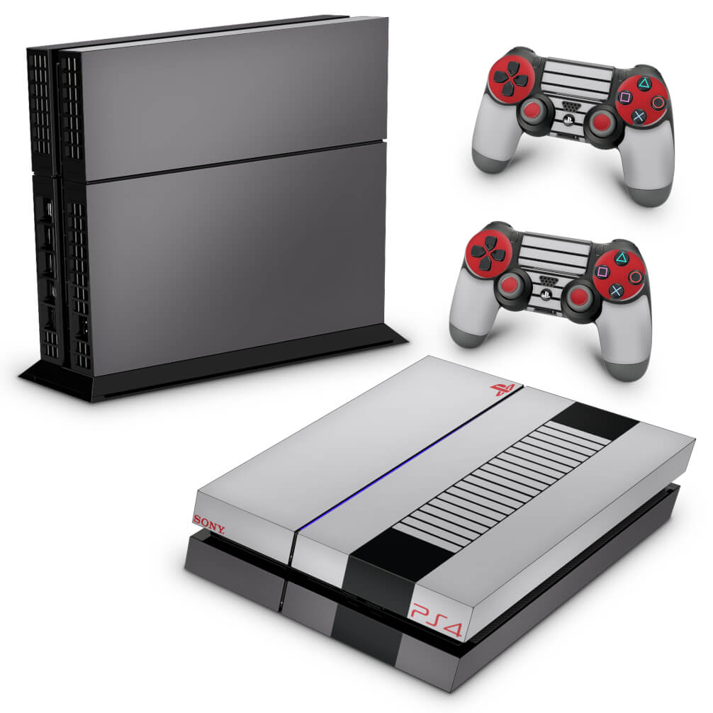 Skin Anti-Rage PS4 Fat - Nintendinho - Pop Arte Skins