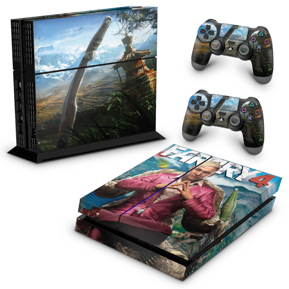 Skin Anti-Rage PS4 Fat - Far Cry 4 - Pop Arte Skins