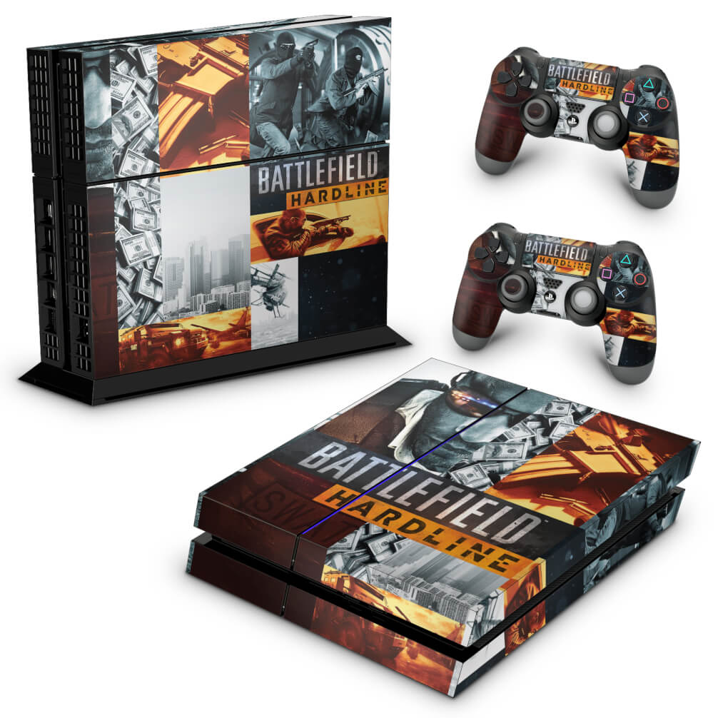 Skin Anti-Rage PS4 Fat - Battlefield Hardline