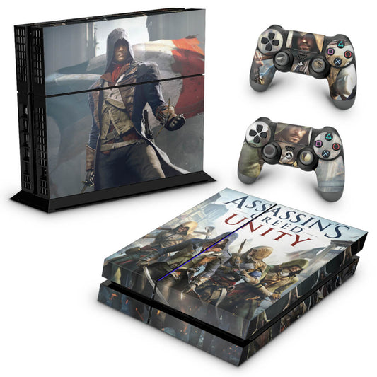 Skin Anti-Rage PS4 Fat - Assassins Creed Unity