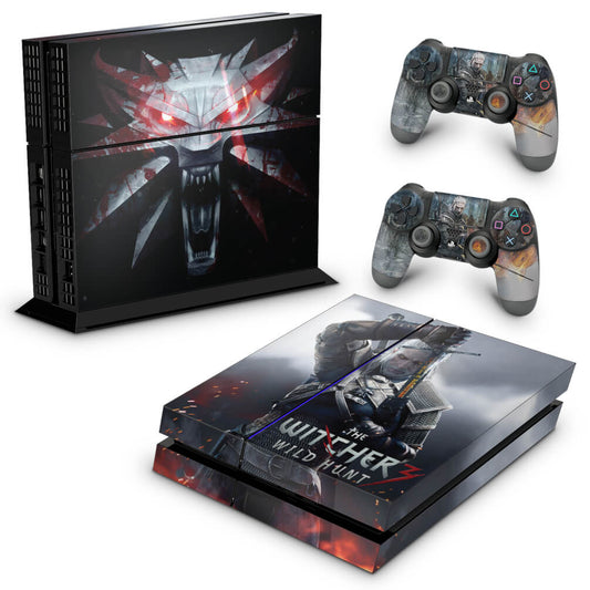 Skin Anti-Rage PS4 Fat - The Witcher #A