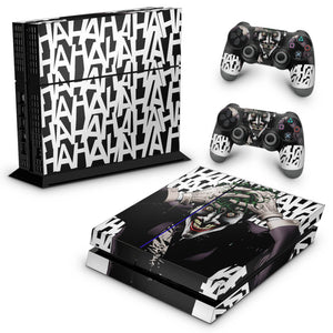 Skin Anti-Rage PS4 Fat - Joker Coringa Batman - Pop Arte Skins