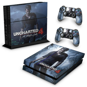 Skin Anti-Rage PS4 Fat - Uncharted 4 - Pop Arte Skins