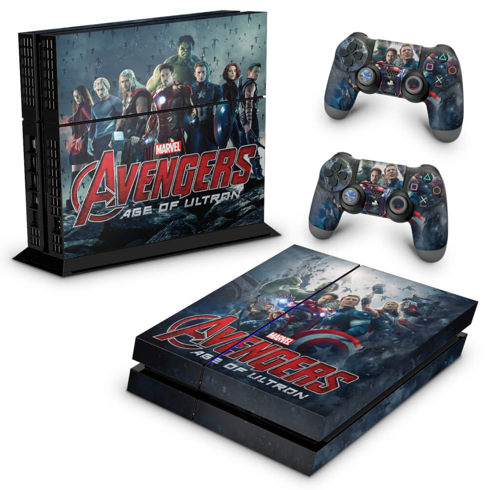 Skin Anti-Rage PS4 Fat - Avengers - Age of Ultron