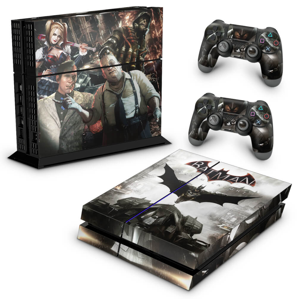 Skin Anti-Rage PS4 Fat - Batman Arkham Knight - Pop Arte Skins