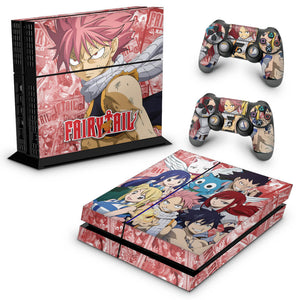 Skin Anti-Rage PS4 Fat - Fairy Tail - Pop Arte Skins