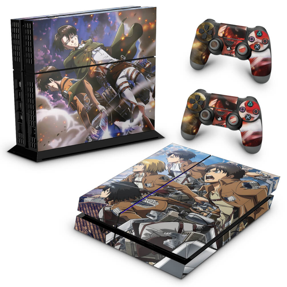 Skin Anti-Rage PS4 Fat - Attack On Titan - shingeki no kyojin #A