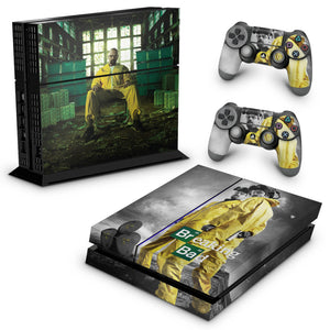 Skin Anti-Rage PS4 Fat - Breaking Bad - Pop Arte Skins
