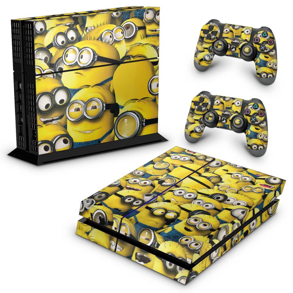 Skin Anti-Rage PS4 Fat - Minions