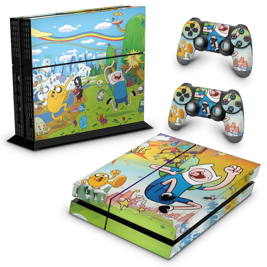 Skin Anti-Rage PS4 Fat - Hora de Aventura