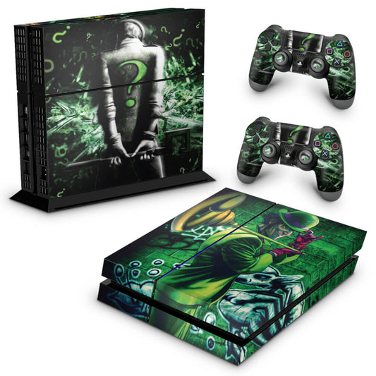 Skin Anti-Rage PS4 Fat - Charada Batman