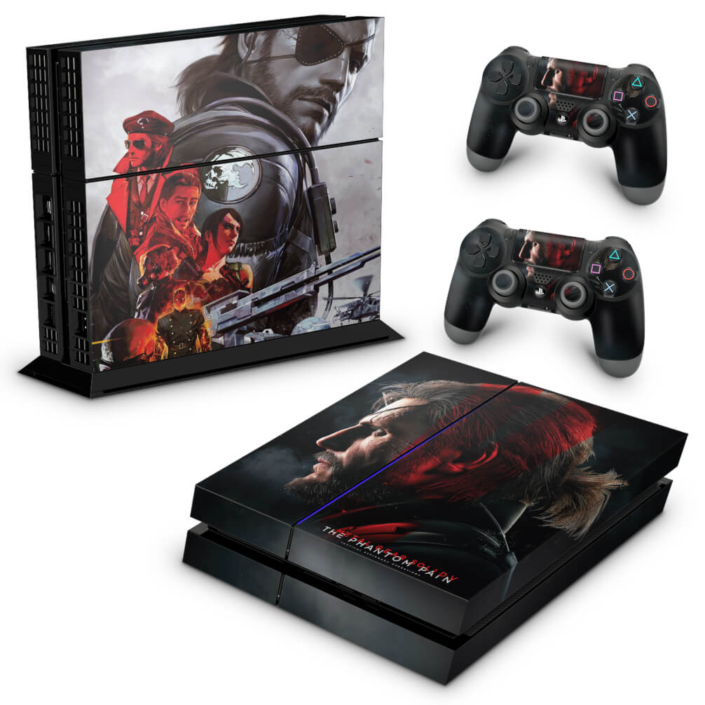 Skin Anti-Rage PS4 Fat - Metal Gear Solid 5: The Phantom Pain - Pop Arte Skins