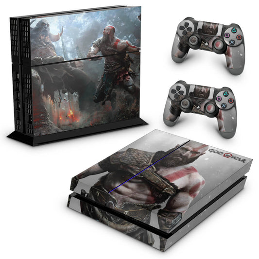 Skin Anti-Rage PS4 Fat - God Of War #B