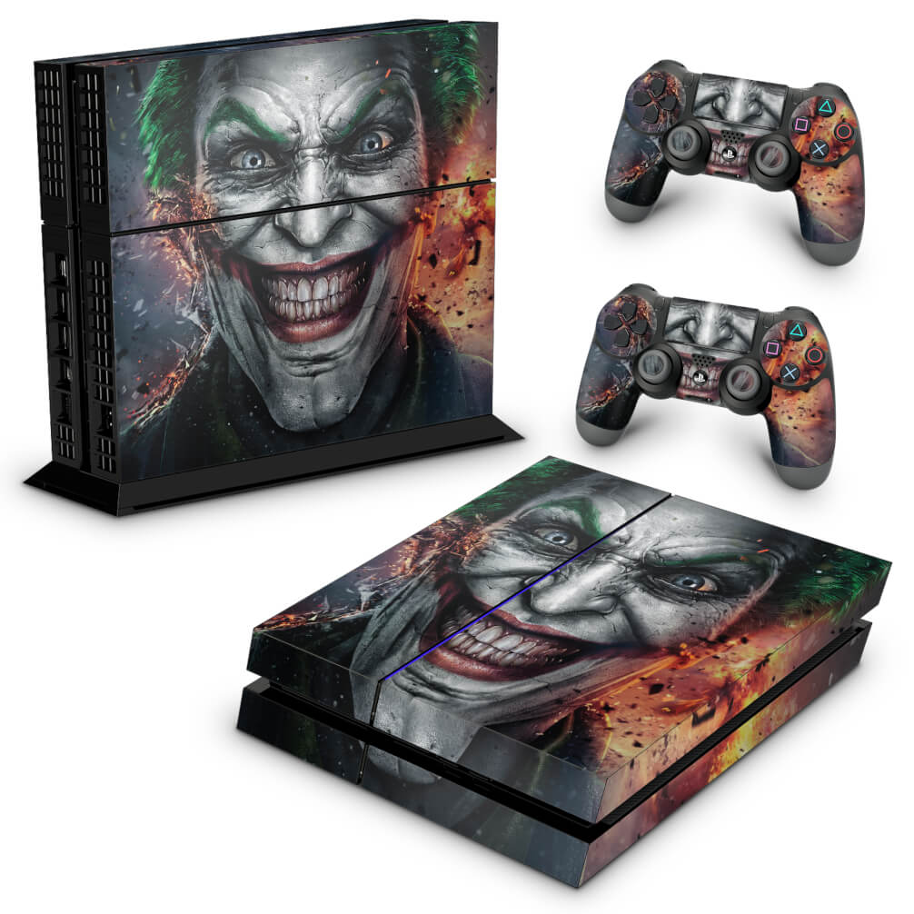 PS4 Fat Skin Anti-Rage - Coringa joker