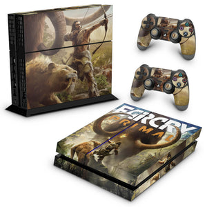 Skin Anti-Rage PS4 Fat - Far Cry Primal - Pop Arte Skins