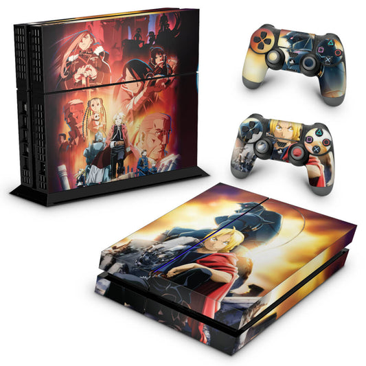 Skin Anti-Rage PS4 Fat - Fullmetal Alchemist: Brotherhood