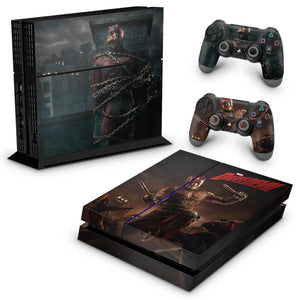 Skin Anti-Rage PS4 Fat - Daredevil Demolidor - Pop Arte Skins