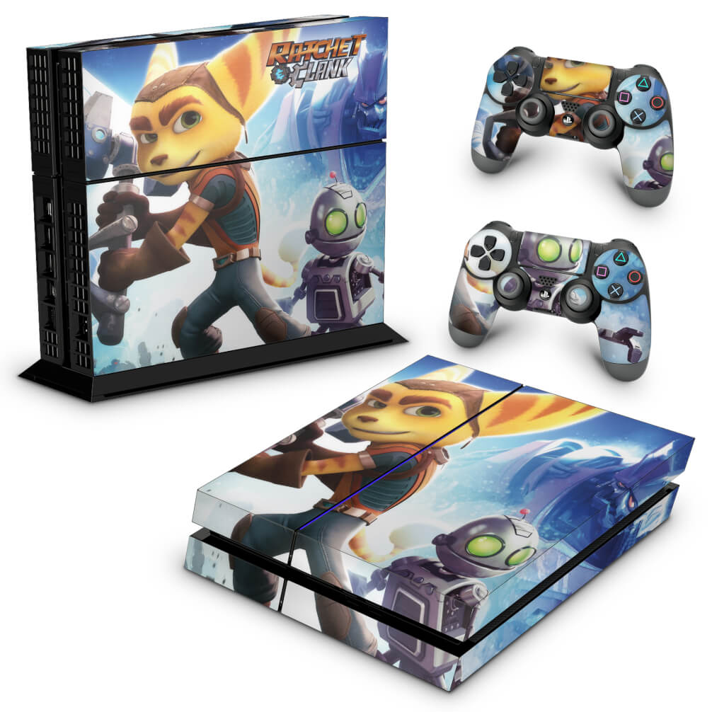 Skin Anti-Rage PS4 Fat - Ratchet & Clank