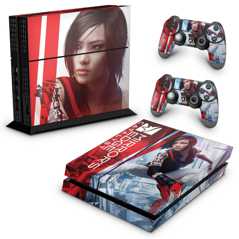 Skin Anti-Rage PS4 Fat - Mirror's Edge Catalyst - Pop Arte Skins