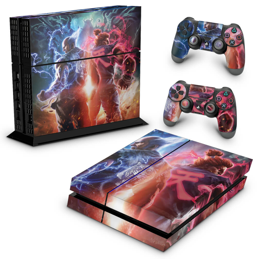 Skin Anti-Rage PS4 Fat - Tekken 7