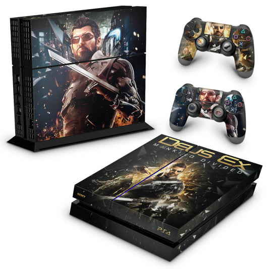 Skin Anti-Rage PS4 Fat - Deus Ex: Mankind Divided