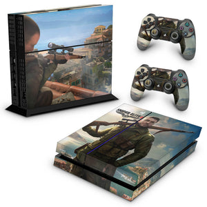 Skin Anti-Rage PS4 Fat - Sniper Elite 4 - Pop Arte Skins