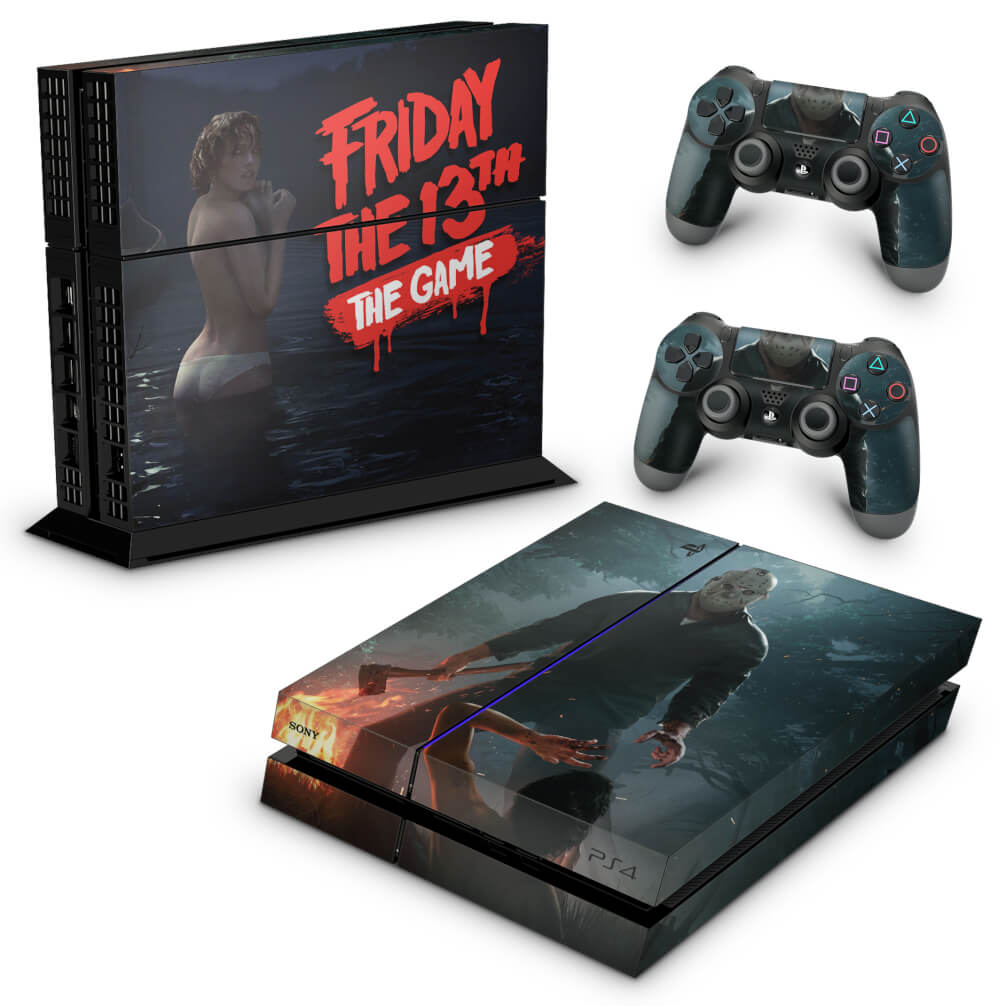 Skin Anti-Rage PS4 Fat - Friday the 13th The game Sexta-Feira 13