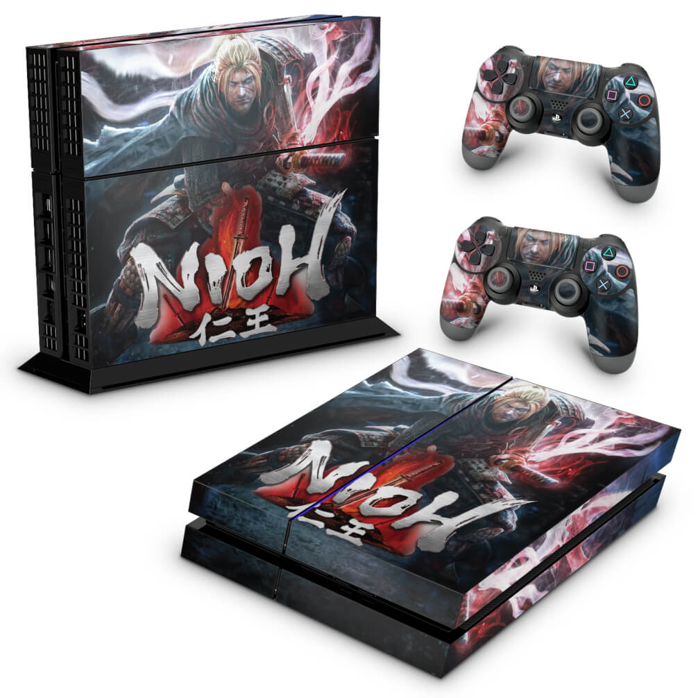 Skin Anti-Rage PS4 Fat - Nioh - Pop Arte Skins