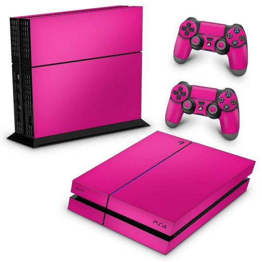 Skin Anti-Rage PS4 Fat - Rosa Pink