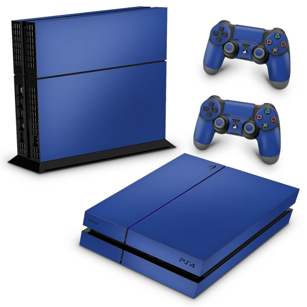 Skin Anti-Rage PS4 Fat - Azul Escuro